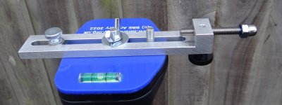Complete done nut sight. Complete dome nut sight in use.